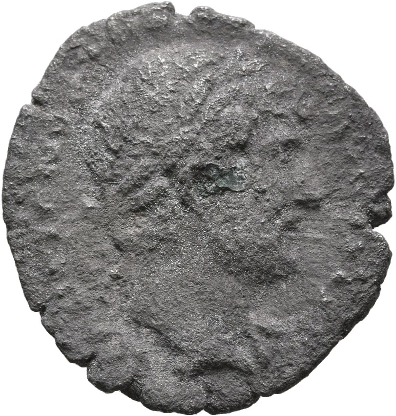 RIC II, Part 3 (second edition) Hadrian 865 Hadrian obverse, Head of Hadrian, laureate, right