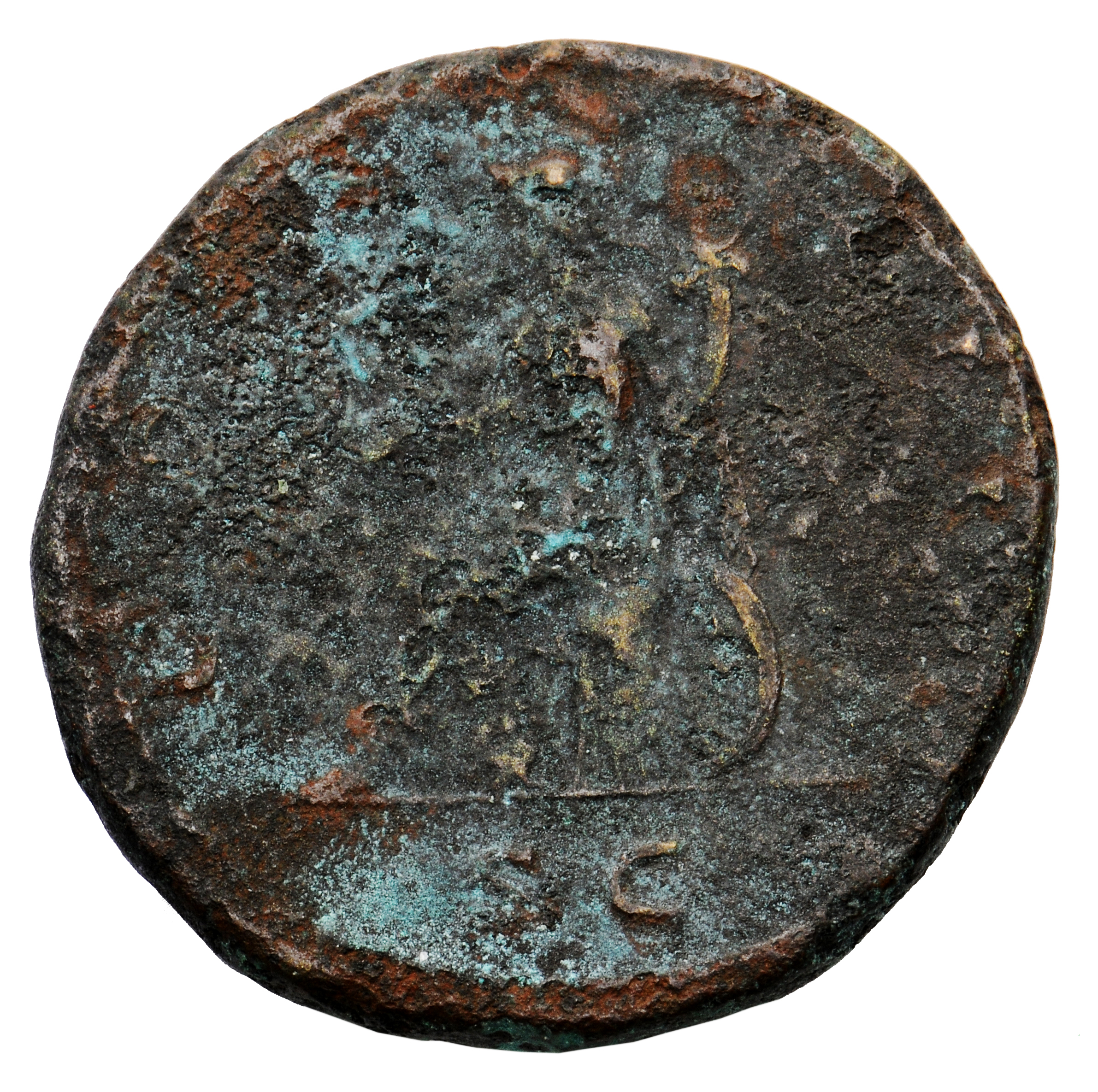 RIC II, Part 3 (second edition) Hadrian 870 Hadrian reverse, Roma seated left on cuirass and shield, sometimes resting foo...