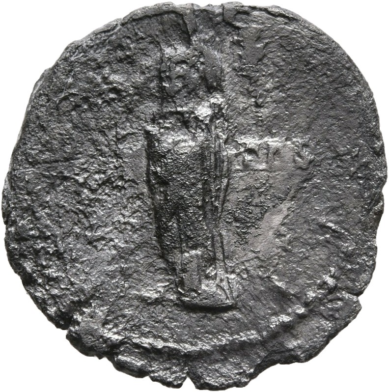 RIC II, Part 3 (second edition) Hadrian 90 Hadrian reverse, Pietas, veiled, standing left, raising hand