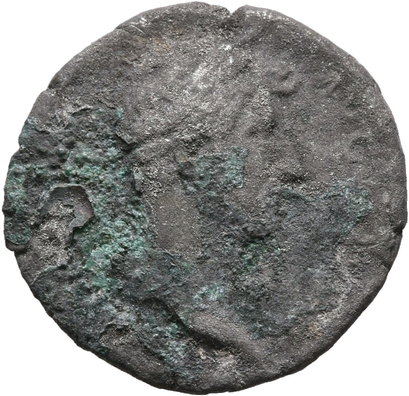 RIC II, Part 3 (second edition) Hadrian 911 Hadrian obverse, Head of Hadrian, laureate, right