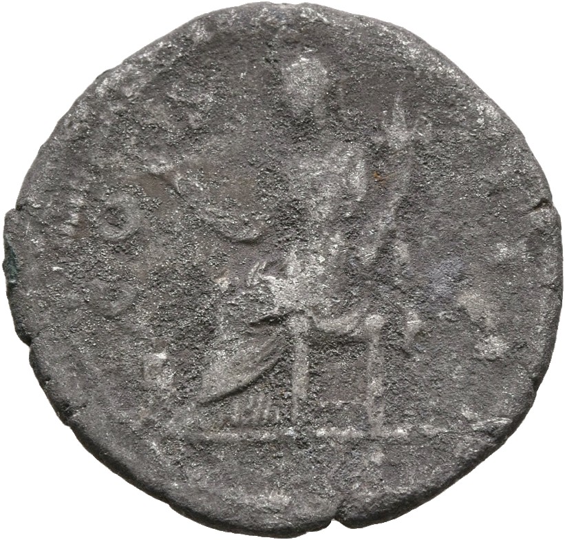 RIC II, Part 3 (second edition) Hadrian 911 Hadrian reverse, Annona (Abundantia) seated left, holding reaping hook and cor...