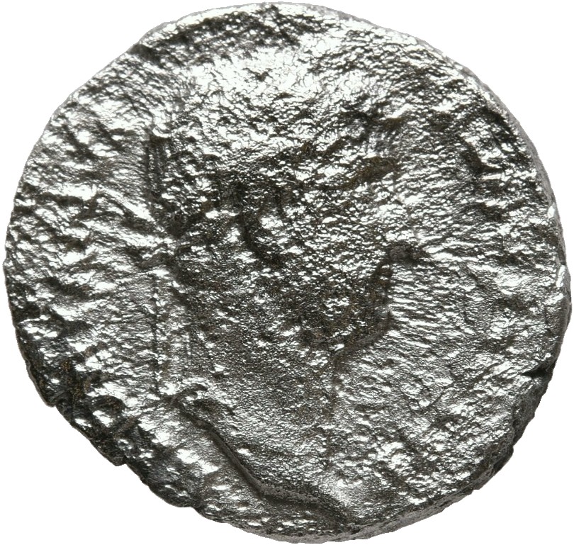 RIC II, Part 3 (second edition) Hadrian 919 Hadrian obverse, Head of Hadrian, laureate, right