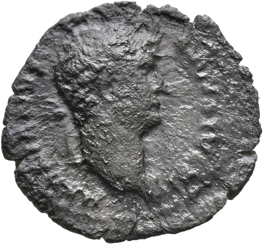 RIC II, Part 3 (second edition) Hadrian 943 Hadrian obverse, Head of Hadrian, laureate, right