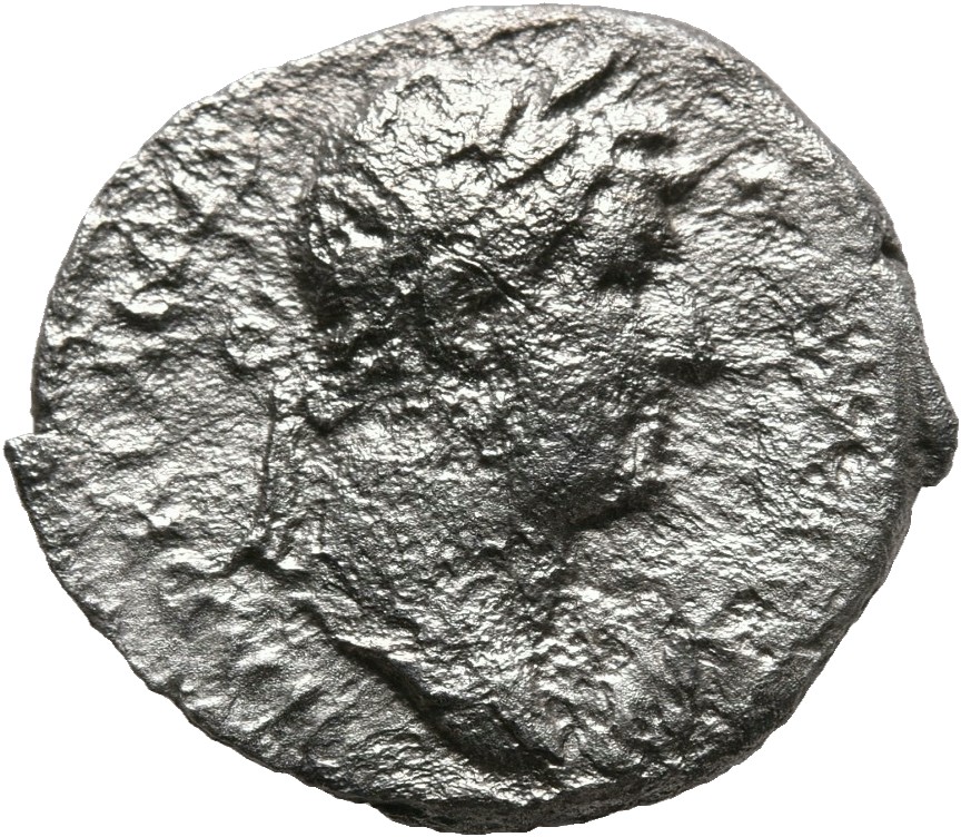 RIC II, Part 3 (second edition) Hadrian 951 Hadrian obverse, Head of Hadrian, laureate, right
