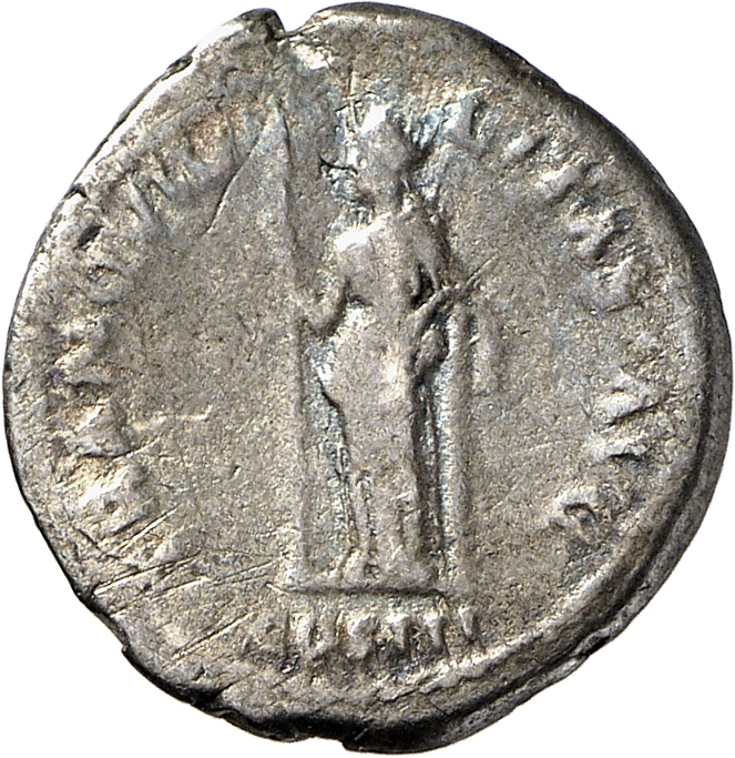 RIC II, Part 3 (second edition) Hadrian 965 Hadrian reverse, Tranquillitas standing left, holding sceptre and resting arm ...