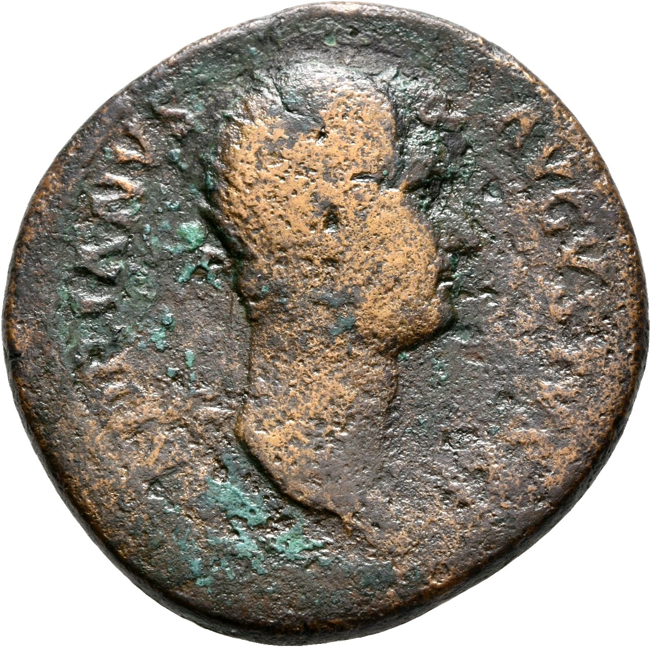 RIC II, Part 3 (second edition) Hadrian 990 Hadrian obverse, Head of Hadrian, laureate, right