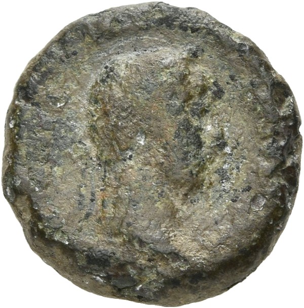 RIC II, Part 3 (second edition) Hadrian 999 Hadrian obverse, Head of Hadrian, laureate, right
