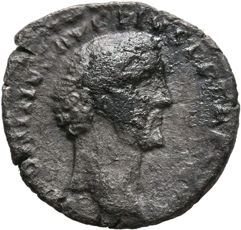 RIC III Antoninus Pius 100A Antoninus Pius obverse, Head of Antoninus Pius, bare, right