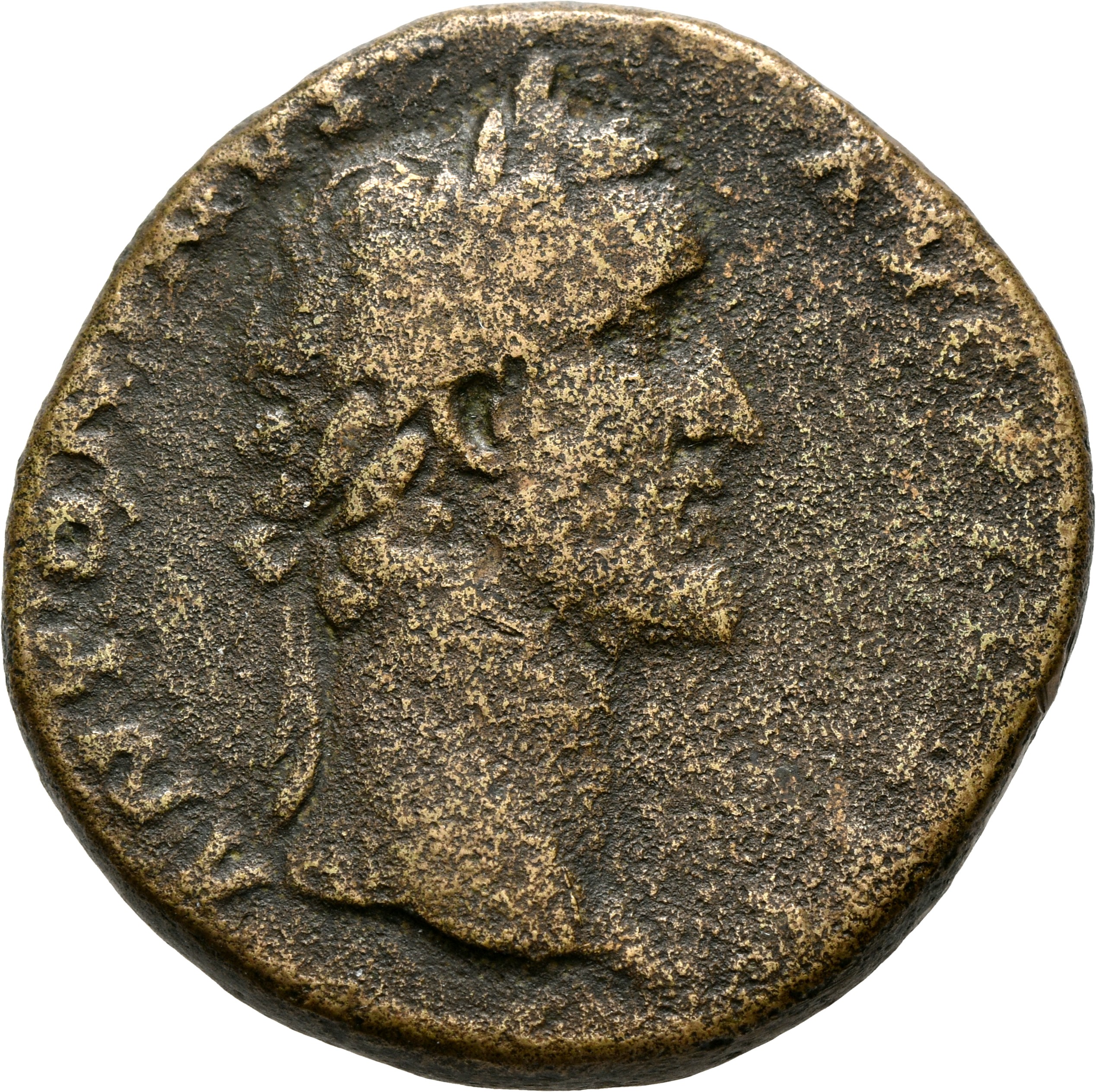 RIC III Antoninus Pius 1063 Antoninus Pius obverse, Head of Antoninus Pius, laureate, right