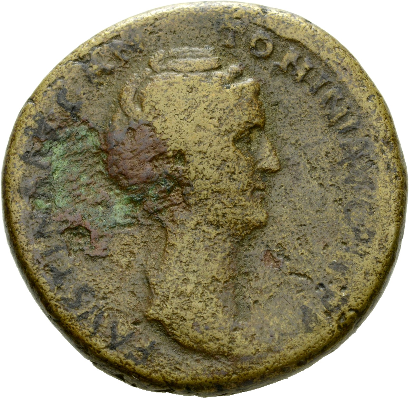 RIC III Antoninus Pius 1079 Antoninus Pius obverse, Bust of Faustina the Elder, draped, right, hair elaborately waved and ...