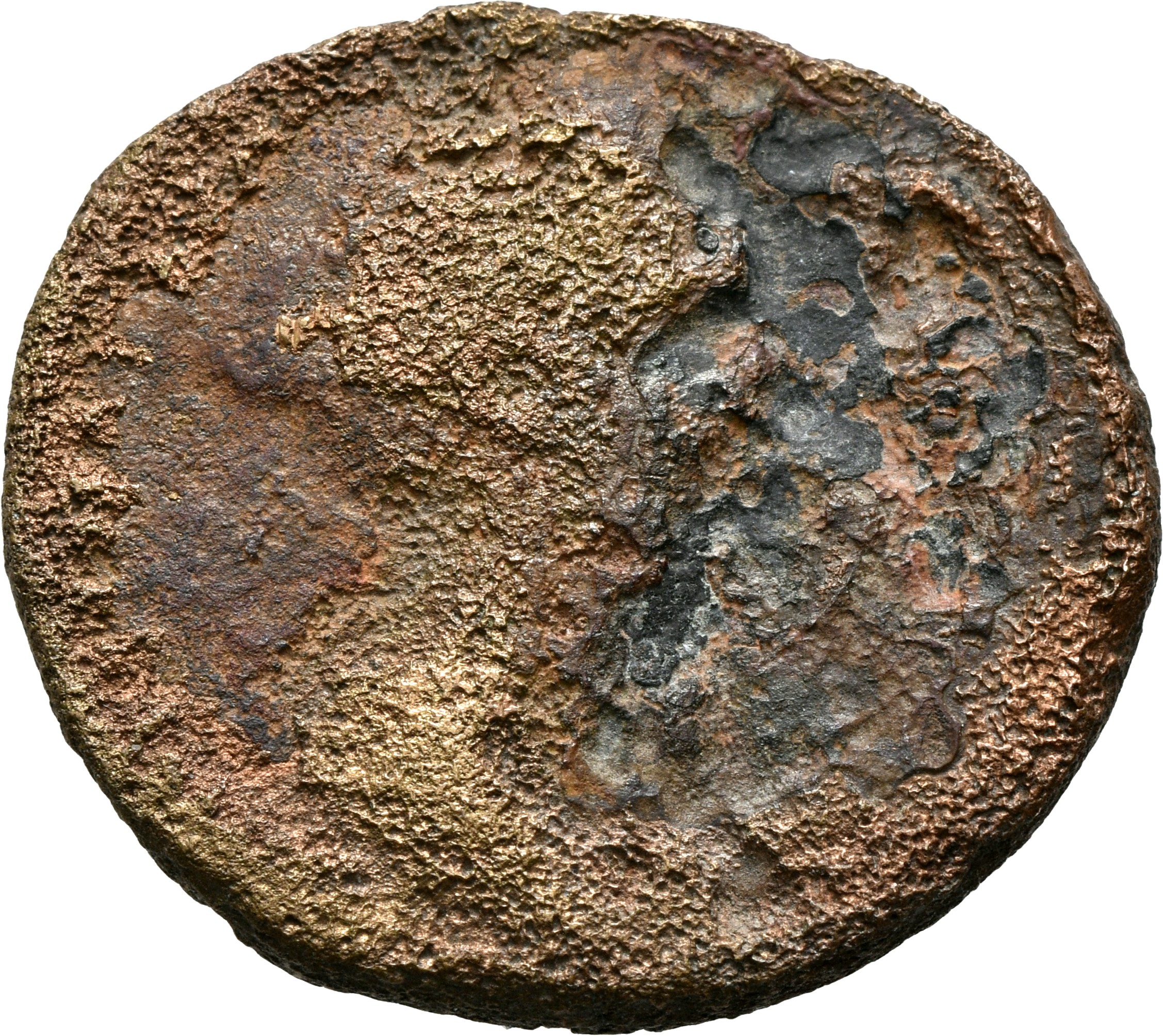 RIC III Antoninus Pius 1090 (dupondius) Antoninus Pius obverse, Bust of Faustina the Elder, draped, right, hair elaboratel...