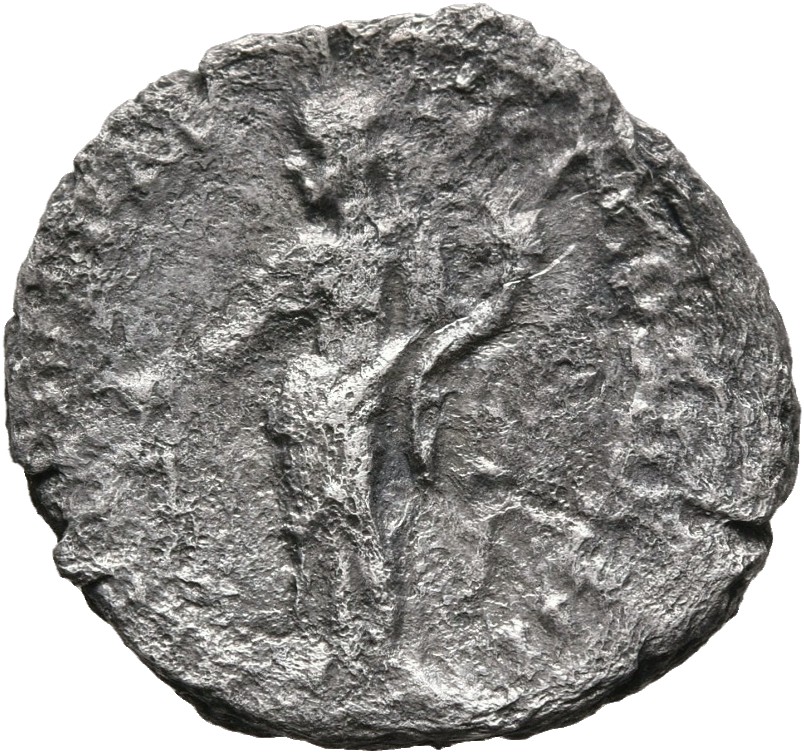 RIC III Antoninus Pius 10a Antoninus Pius reverse, Aequitas, draped, standing left, holding scales in right hand and cornu...