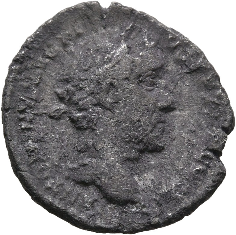 Antoninus Pius obverse — Head of Antoninus Pius, laureate, right