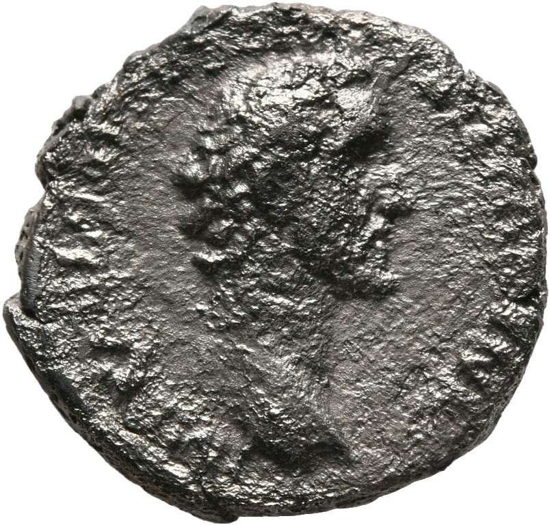 RIC III Antoninus Pius 11a Antoninus Pius obverse, Head of Antoninus Pius, bare, right