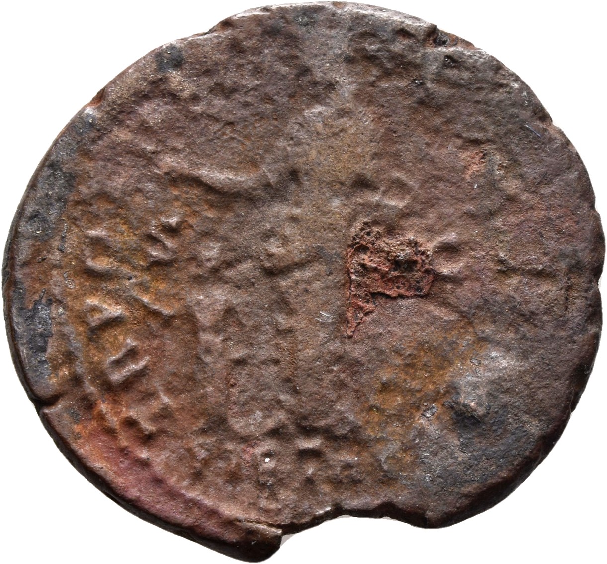 RIC III Antoninus Pius 1293A (dupondius) Antoninus Pius reverse, Pietas, draped, standing, left, holding up right hand and...