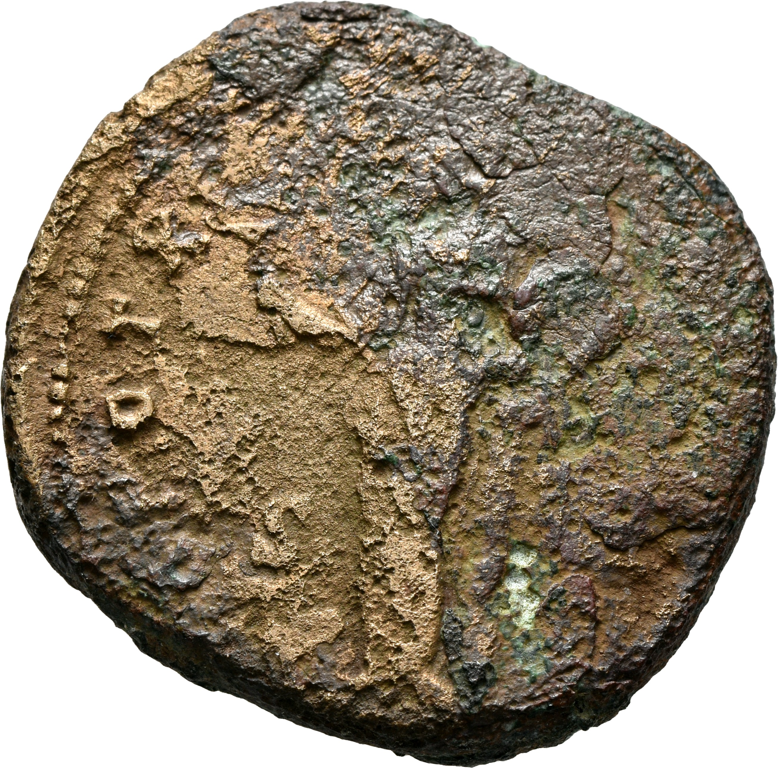 RIC III Antoninus Pius 1344 Antoninus Pius reverse, Felicitas, draped. standing left, holding up caduceus in right hand an...