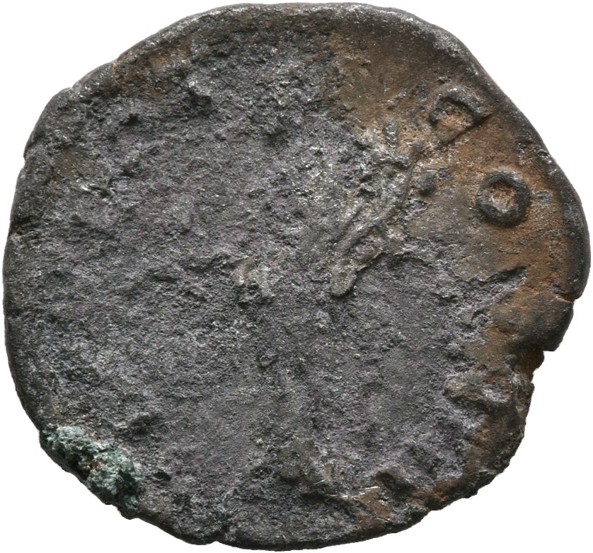 RIC III Antoninus Pius 153c Antoninus Pius reverse, Pax, draped, standing left, holding branch in extended right hand and ...