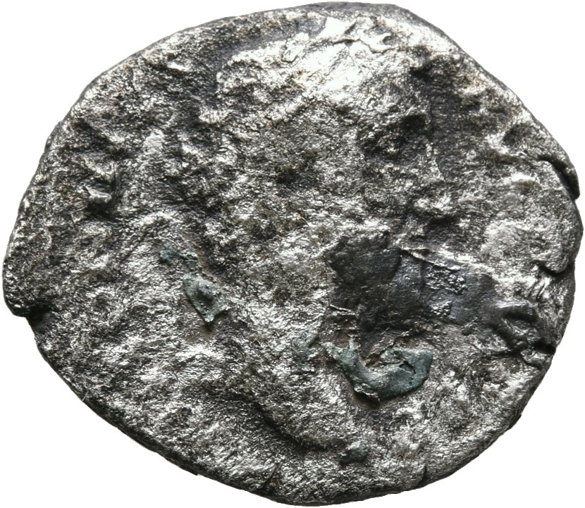 RIC III Antoninus Pius 153c Antoninus Pius obverse, Head of Antoninus Pius, laureate, right