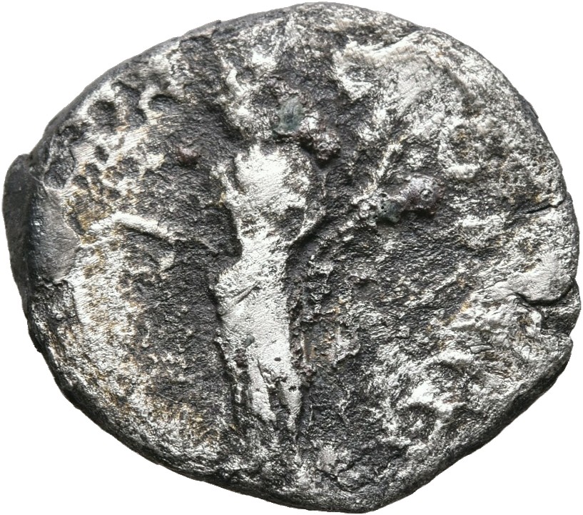 RIC III Antoninus Pius 153c Antoninus Pius reverse, Pax, draped, standing left, holding branch in extended right hand and ...