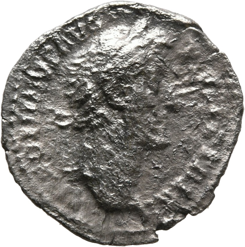 RIC III Antoninus Pius 165 Antoninus Pius obverse, Head of Antoninus Pius, laureate, right