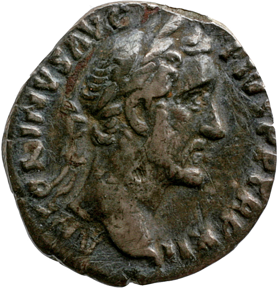 RIC III Antoninus Pius 178 Antoninus Pius obverse, Head of Antoninus Pius, laureate, right