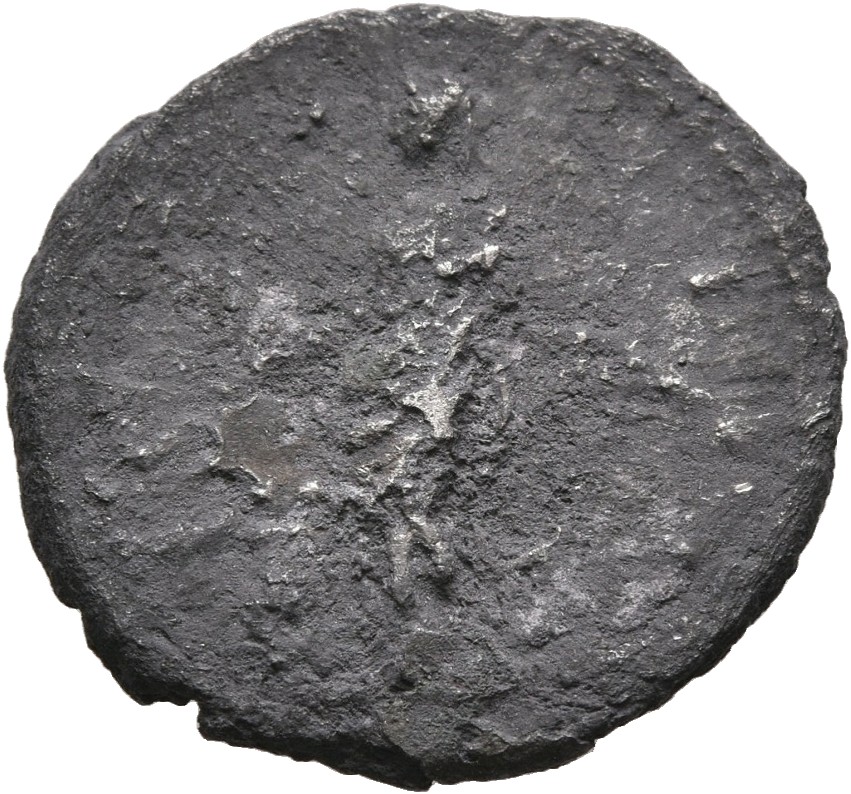 RIC III Antoninus Pius 181 Antoninus Pius reverse, Salus, draped, standing left, with patera in right hand feeding snake c...