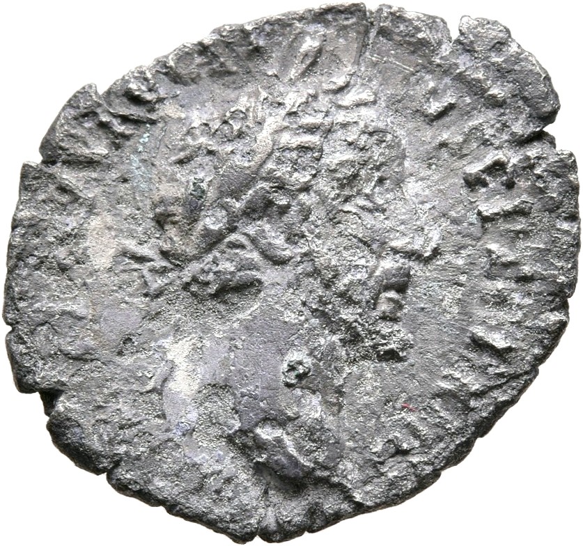 Antoninus Pius obverse — Head of Antoninus Pius, laureate, right