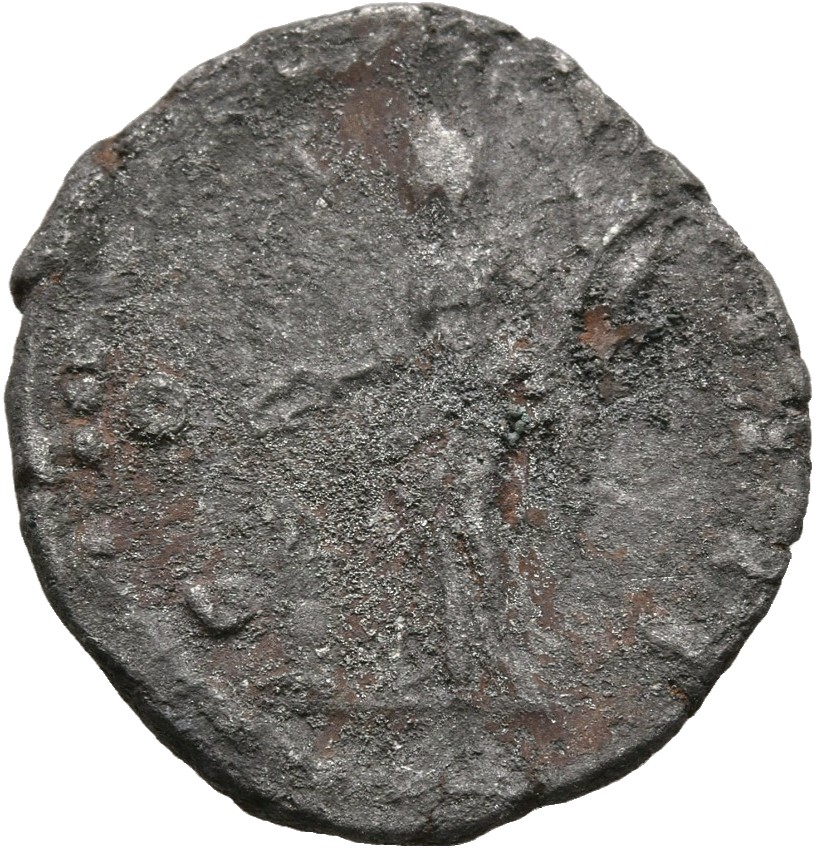 RIC III Antoninus Pius 229B Antoninus Pius reverse, Vesta, veiled, draped, standing left, with patera in right hand sacrif...