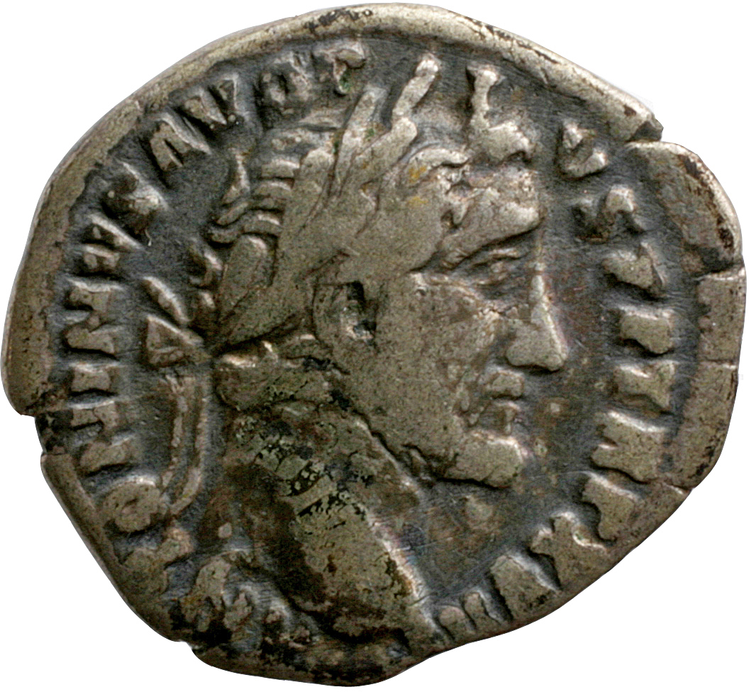 RIC III Antoninus Pius 232 Antoninus Pius obverse, Head of Antoninus Pius, laureate, right