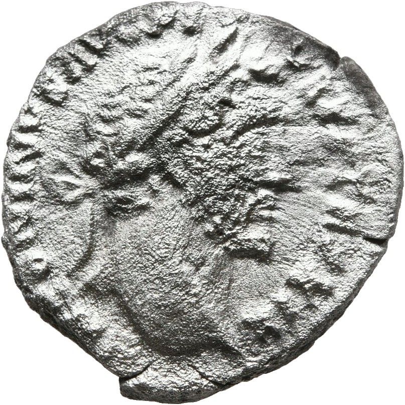 RIC III Antoninus Pius 246 Antoninus Pius obverse, Head of Antoninus Pius, laureate, right