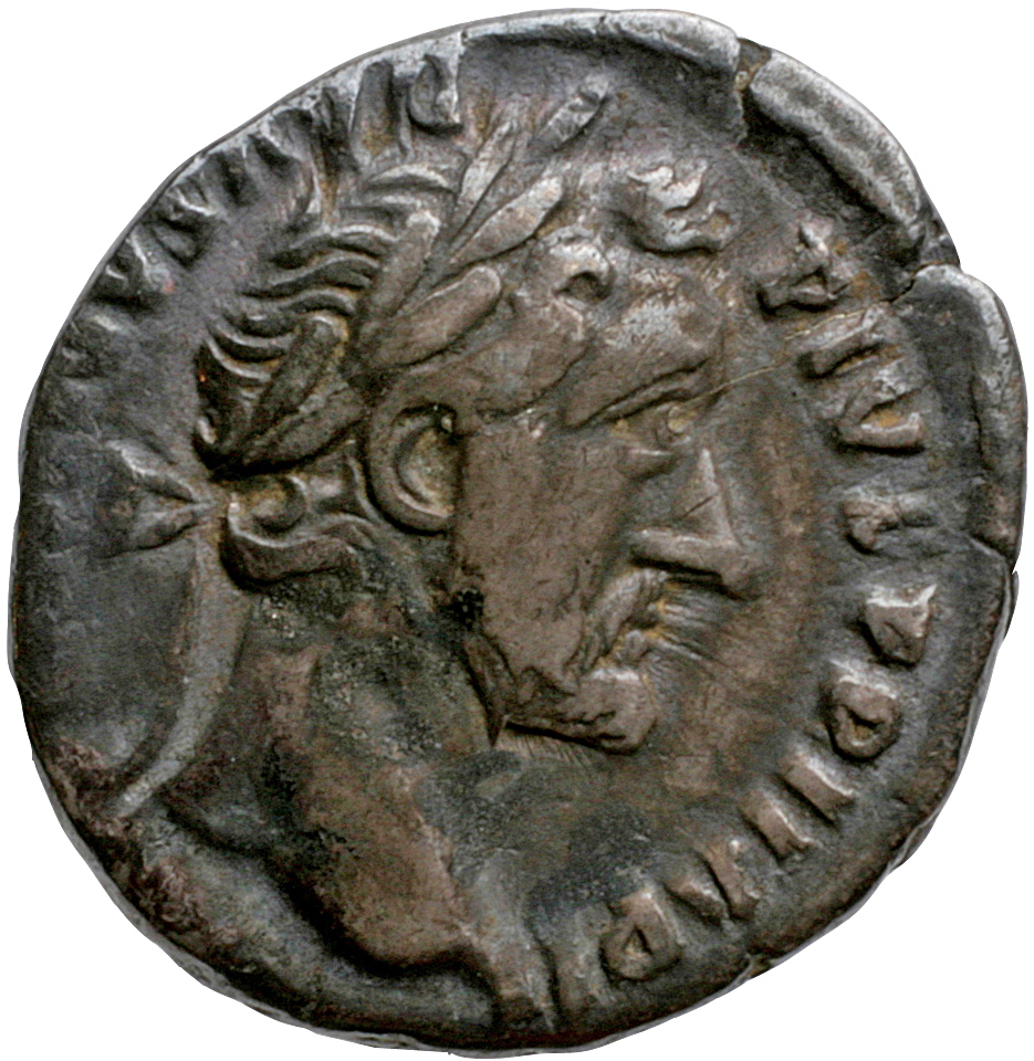 RIC III Antoninus Pius 253A Antoninus Pius obverse, Head of Antoninus Pius, laureate, right