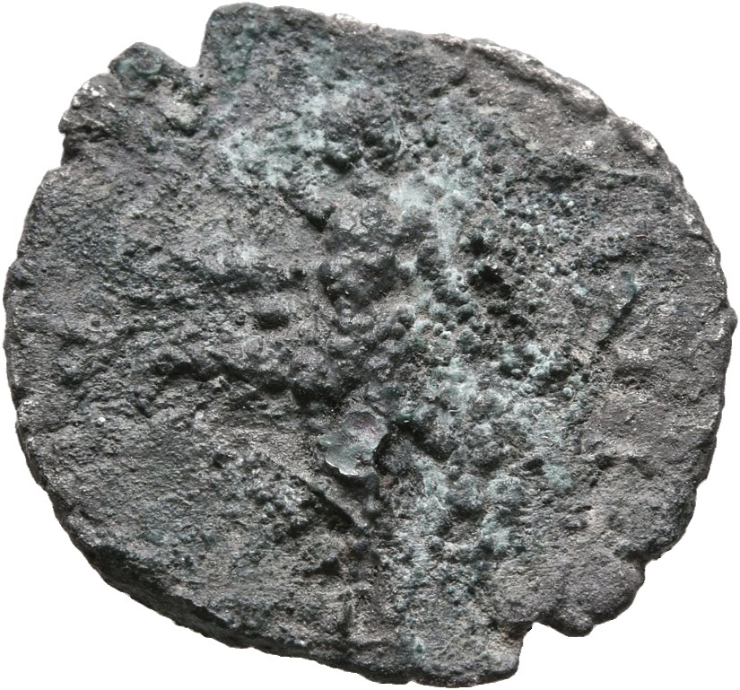 RIC III Antoninus Pius 267 Antoninus Pius reverse, Genius, standing left, holding patera in right hand and corn-ears in left