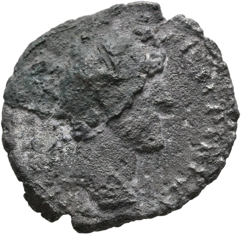 RIC III Antoninus Pius 267 Antoninus Pius obverse, Head of Antoninus Pius, laureate, right
