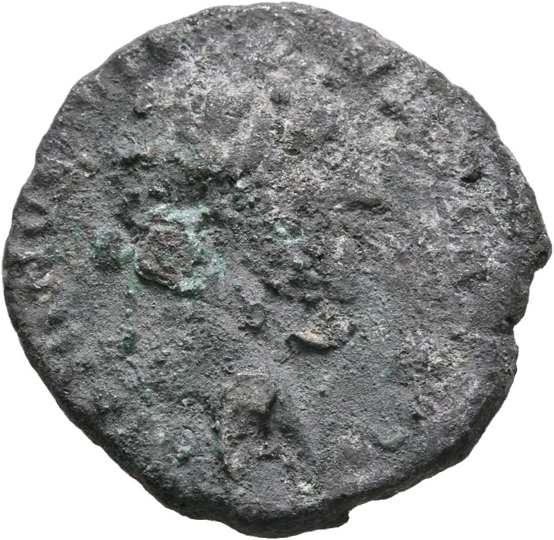 RIC III Antoninus Pius 286A (denarius) Antoninus Pius obverse, Head of Antoninus Pius, laureate, right