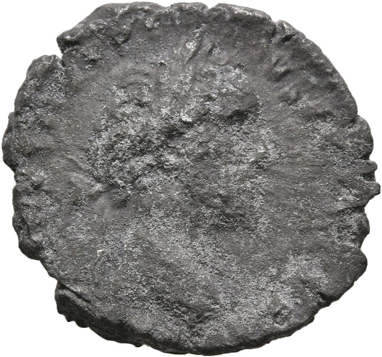 Antoninus Pius obverse — Head of Antoninus Pius, laureate, right