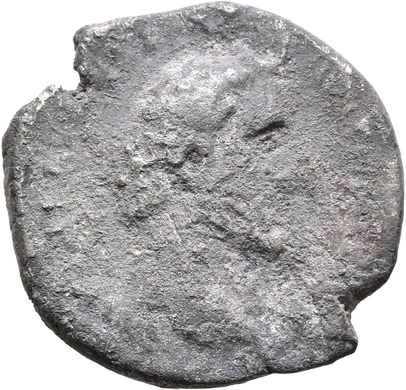 RIC III Antoninus Pius 28a Antoninus Pius obverse, Head of Antoninus Pius, bare, right