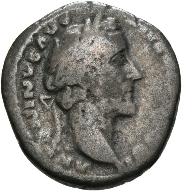 RIC III Antoninus Pius 293A Antoninus Pius obverse, Head of Antoninus Pius, laureate, right