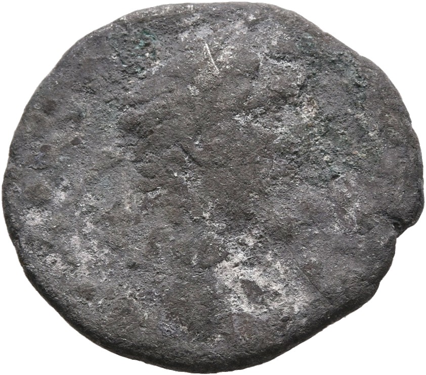 RIC III Antoninus Pius 321 Antoninus Pius obverse, Head of Antoninus Pius, laureate, right
