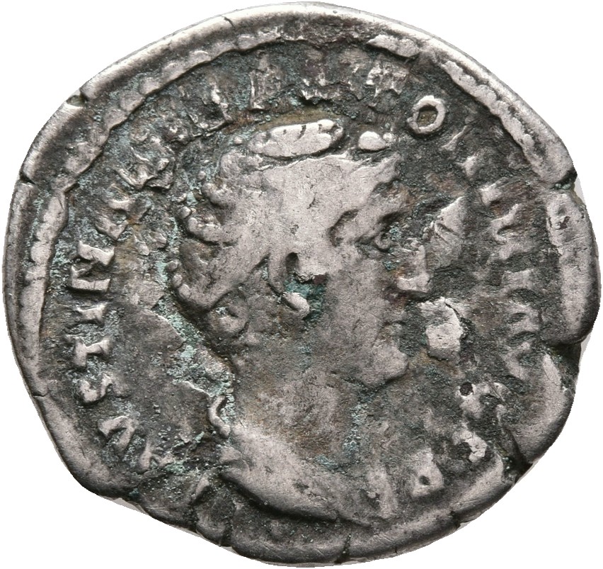 RIC III Antoninus Pius 327 (denarius) Antoninus Pius obverse, Bust of Faustina the Elder, draped, right, hair elaborately ...