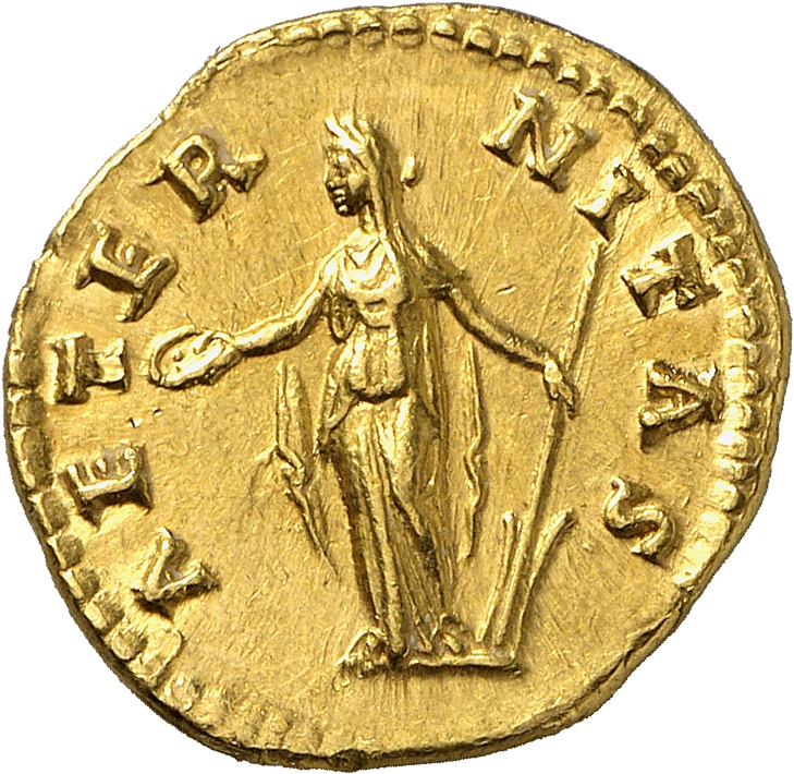 RIC III Antoninus Pius 349Aa Antoninus Pius reverse, Fortuna, veiled, draped, standing left, holding patera in extended ri...