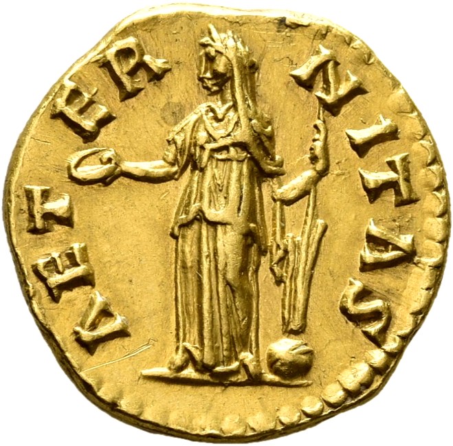 RIC III Antoninus Pius 349B Antoninus Pius reverse, Fortuna, veiled, draped, standing left, holding patera in extended rig...