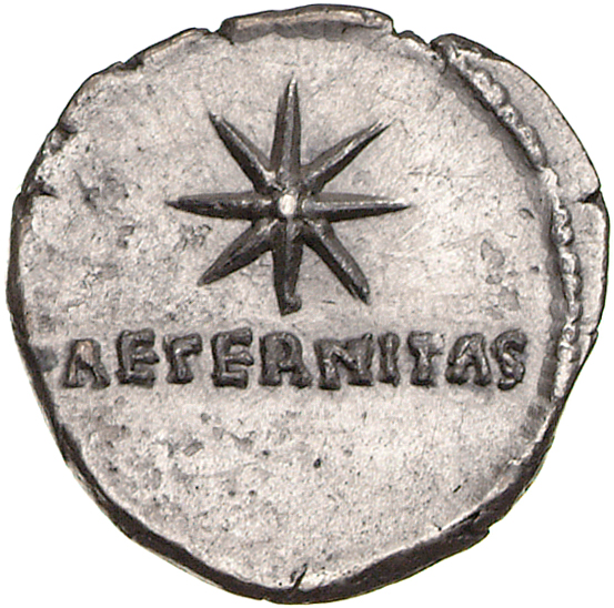 RIC III Antoninus Pius 355b Antoninus Pius reverse, Star
