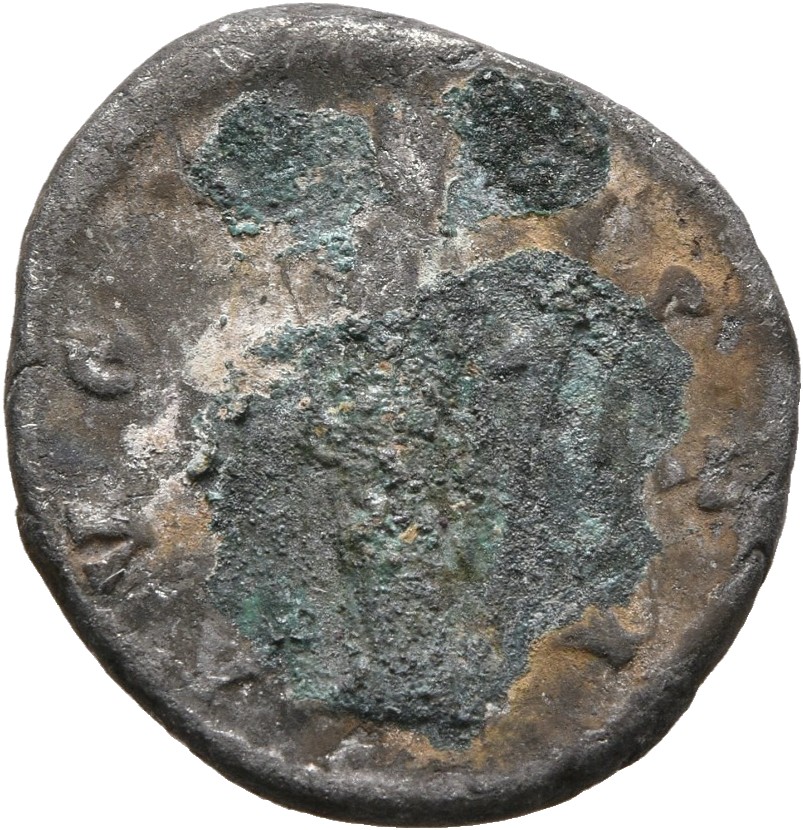RIC III Antoninus Pius 361a (denarius) Antoninus Pius reverse, Ceres, veiled, draped, standing left, stretching out right ...