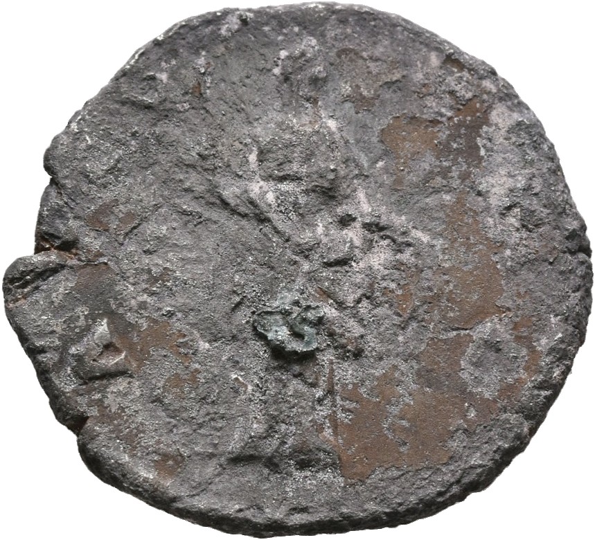 RIC III Antoninus Pius 364 Antoninus Pius reverse, Juno, standing right, holding sceptre and lowering left hand