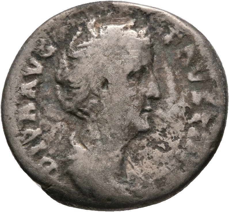 RIC III Antoninus Pius 387a (denarius) Antoninus Pius obverse, Bust of Faustina the Elder, draped, right, hair elaborately...