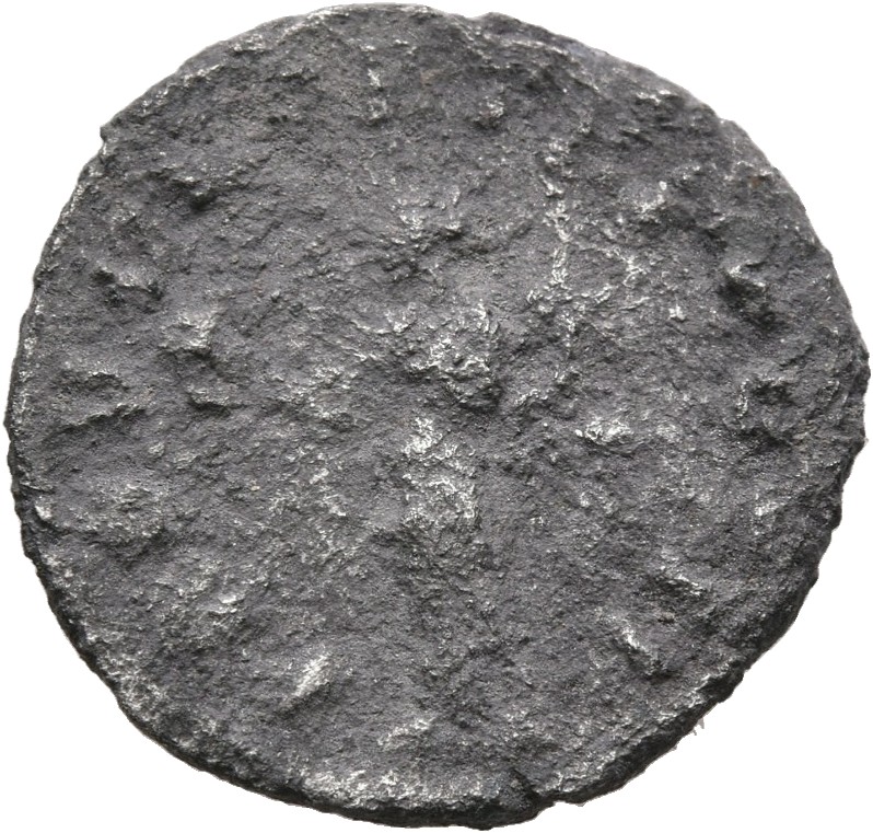 RIC III Antoninus Pius 410C Antoninus Pius reverse, Providentia, standing left, holding globe in right hand and cornucopia...