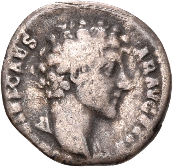 RIC III Antoninus Pius 426 Antoninus Pius obverse, Head of Marcus Aurelius, bare, right