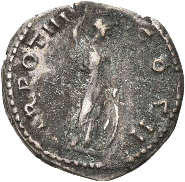 RIC III Antoninus Pius 444 Antoninus Pius reverse, Minerva, helmeted, draped, standing right, holding vertical spear in ri...