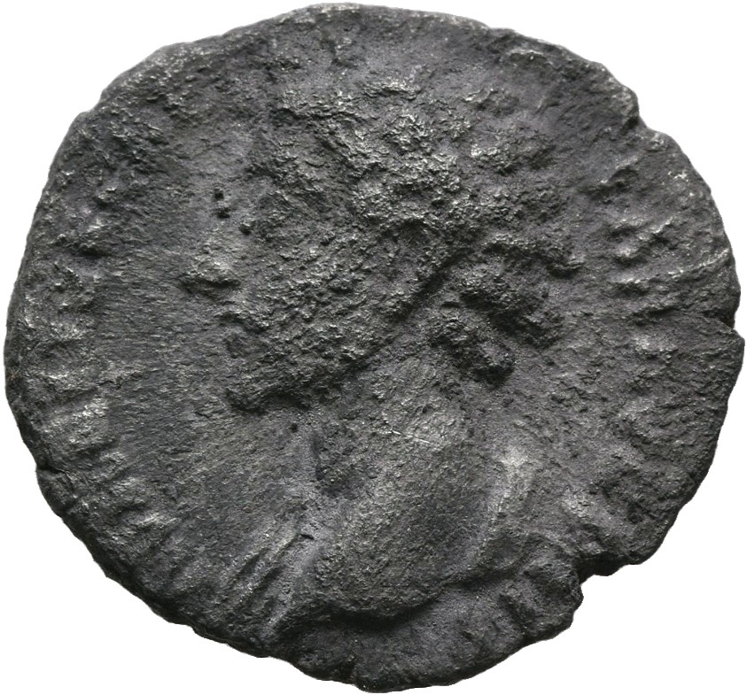 RIC III Antoninus Pius 450B Antoninus Pius obverse, Head of Marcus Aurelius, bare, left