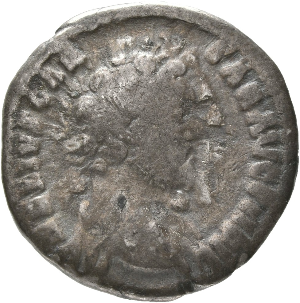 RIC III Antoninus Pius 453B Antoninus Pius obverse, Bust of Marcus Aurelius, bare-headed, draped, right